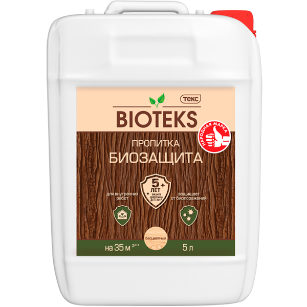 Пропитка для дерева БИОЗАЩИТА BIOTEKS